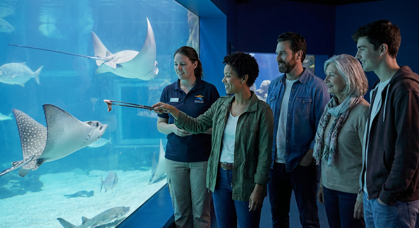 Cairns Aquarium VIP Marine Life Encounter Behind the Scenes