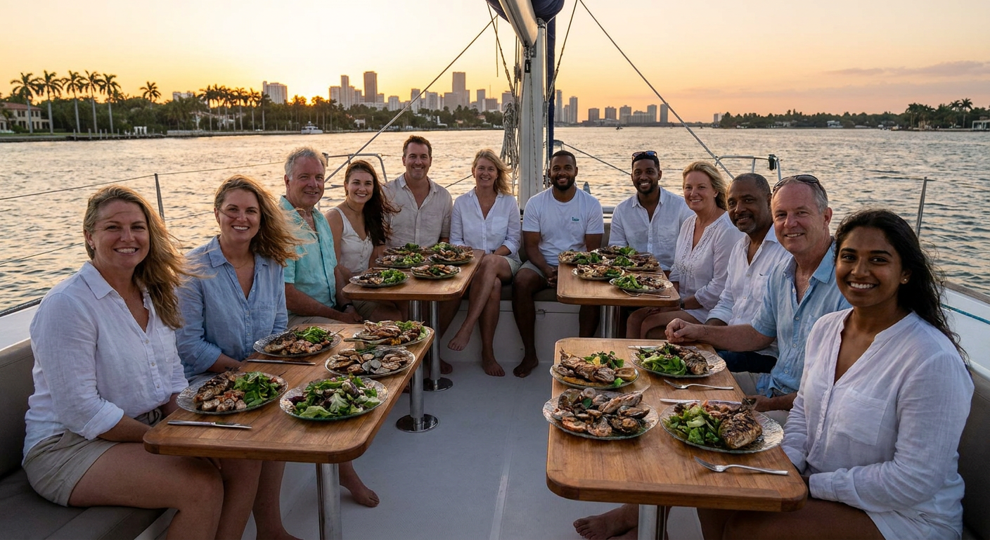 Charles Darwin Sunset Buffet Dinner Cruise