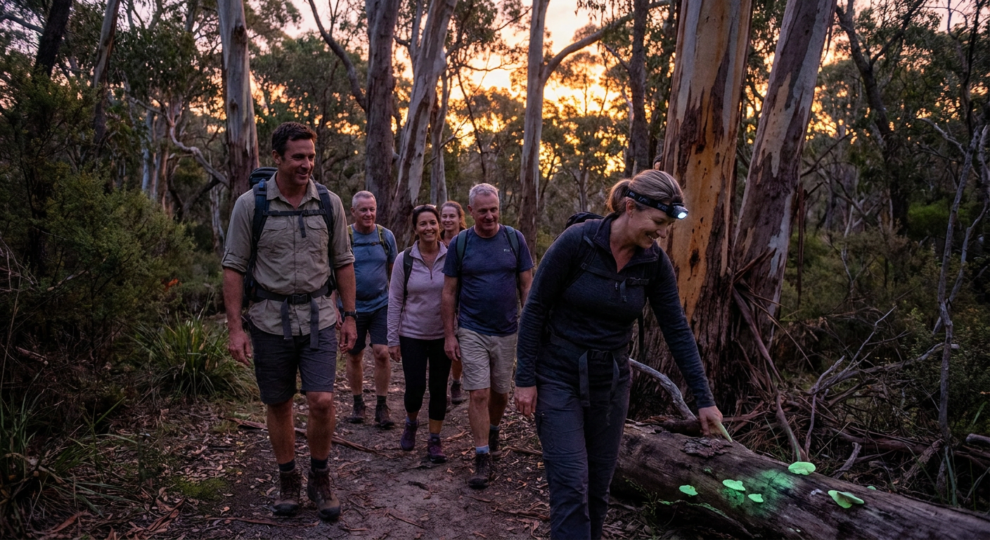 Glenrock Ghost Fungus Night Walk Experience