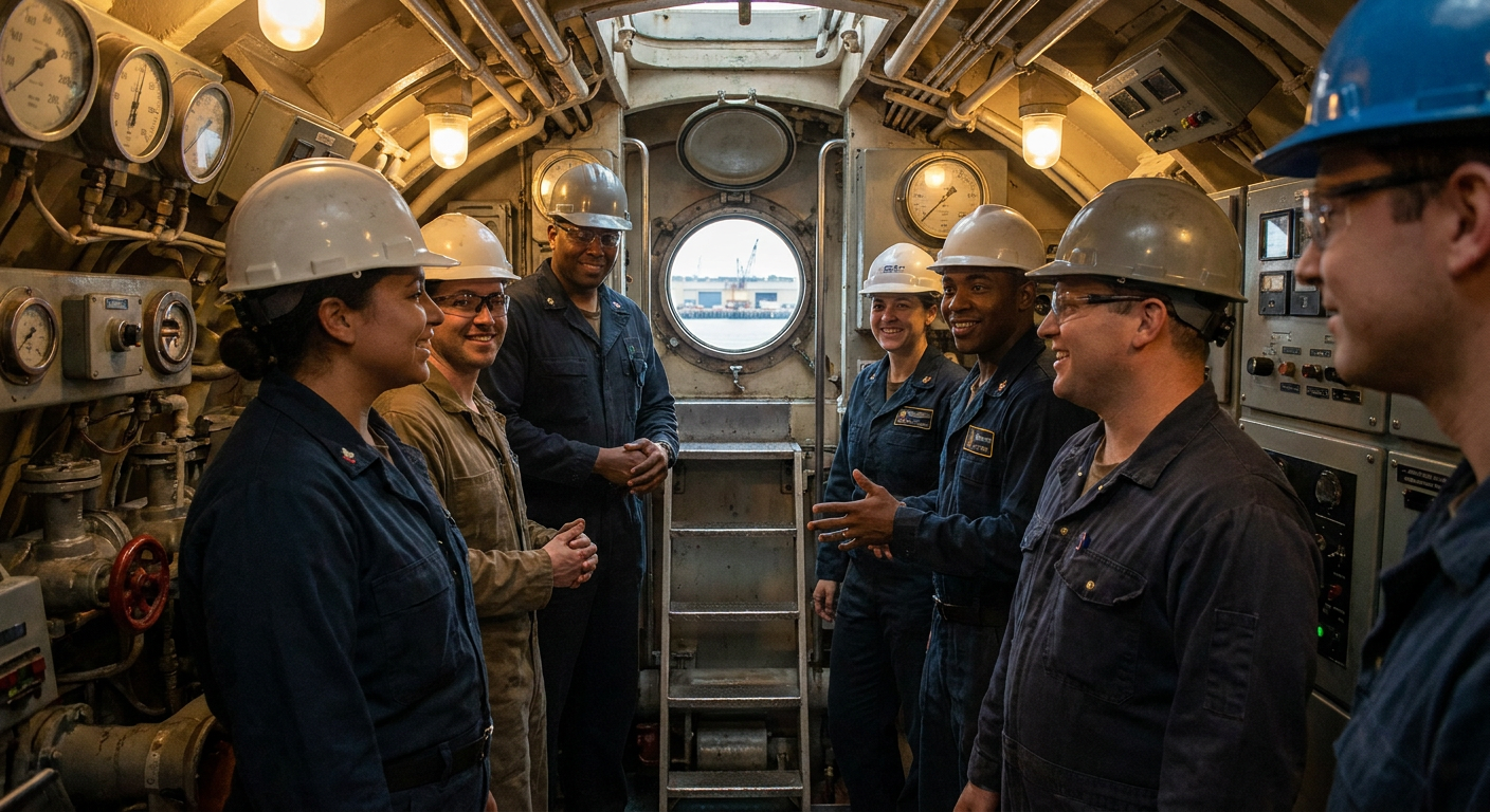 HMAS Ovens Submarine Guided Tour at WA Maritime Museum