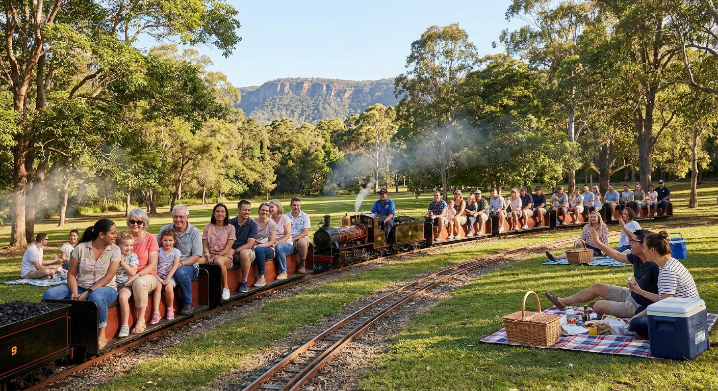 Private Miniature Railway Picnic and Train Rides