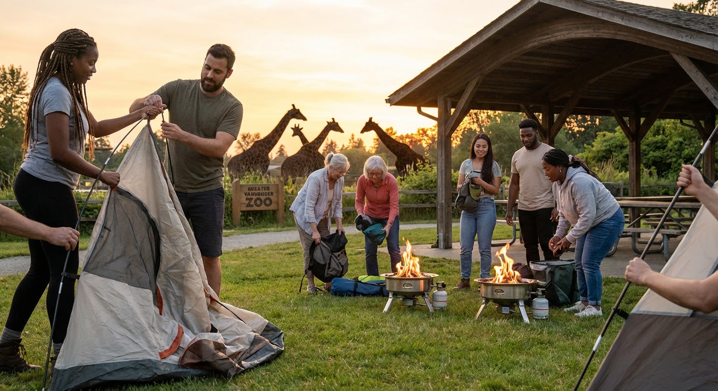 Night in the Wild Overnight Zoo Campout