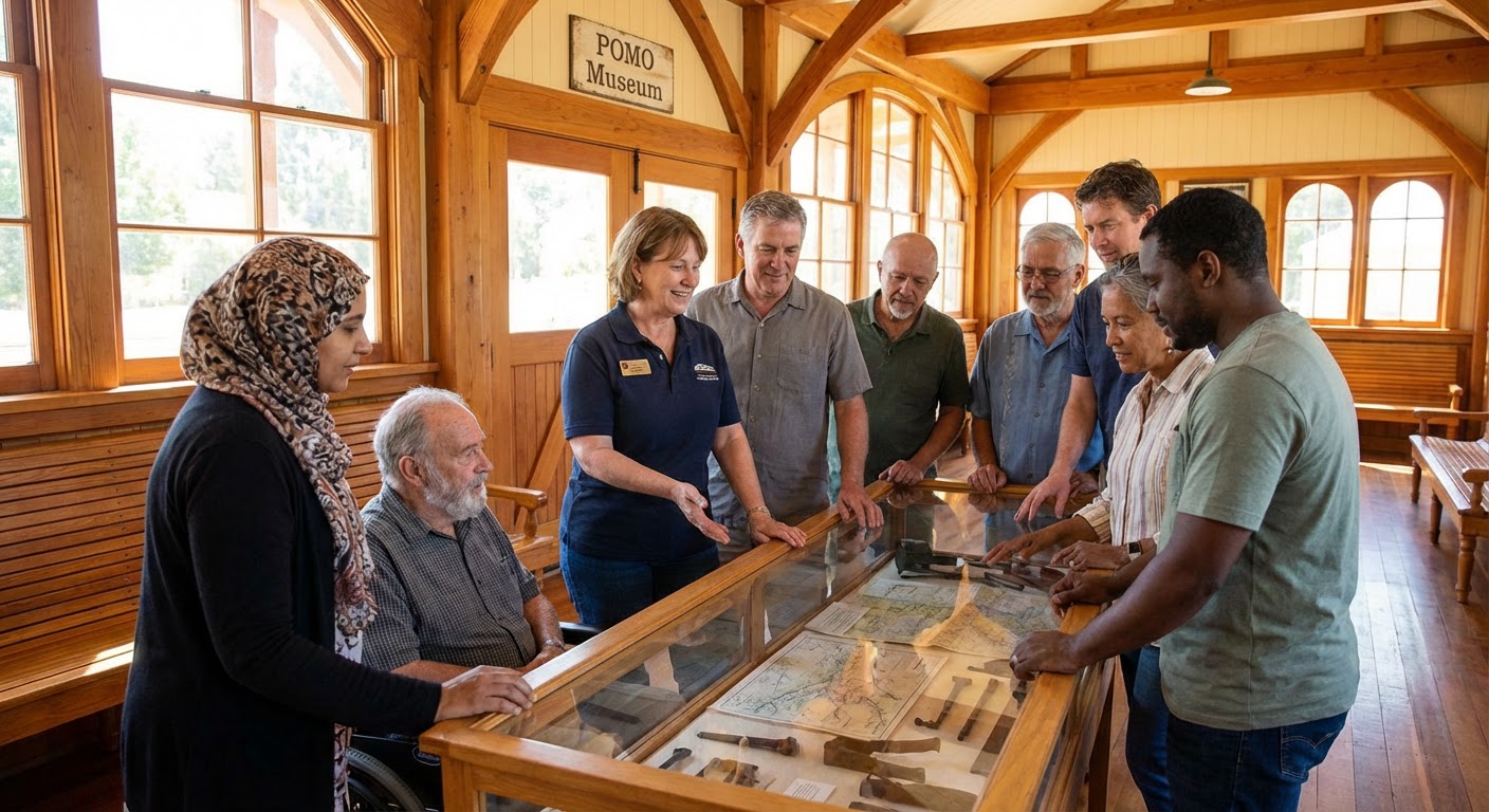 Private Station Tour at POMO Museum