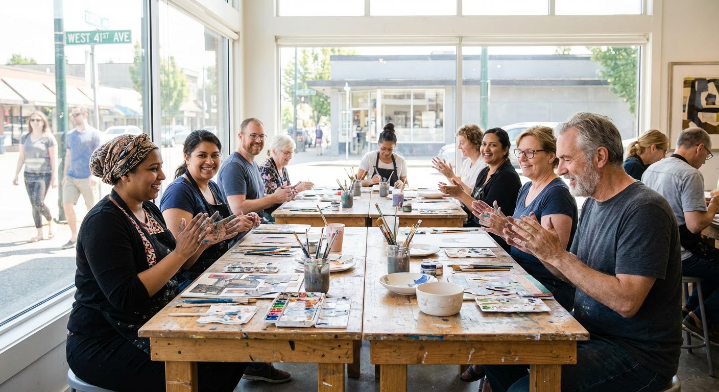 Kerrisdale Creative Art Party Workshop