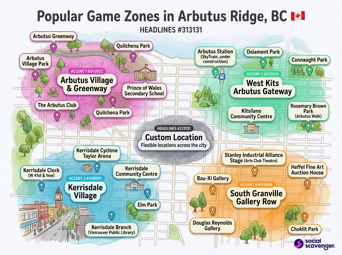 Discover Arbutus Ridge's Top Game Zones