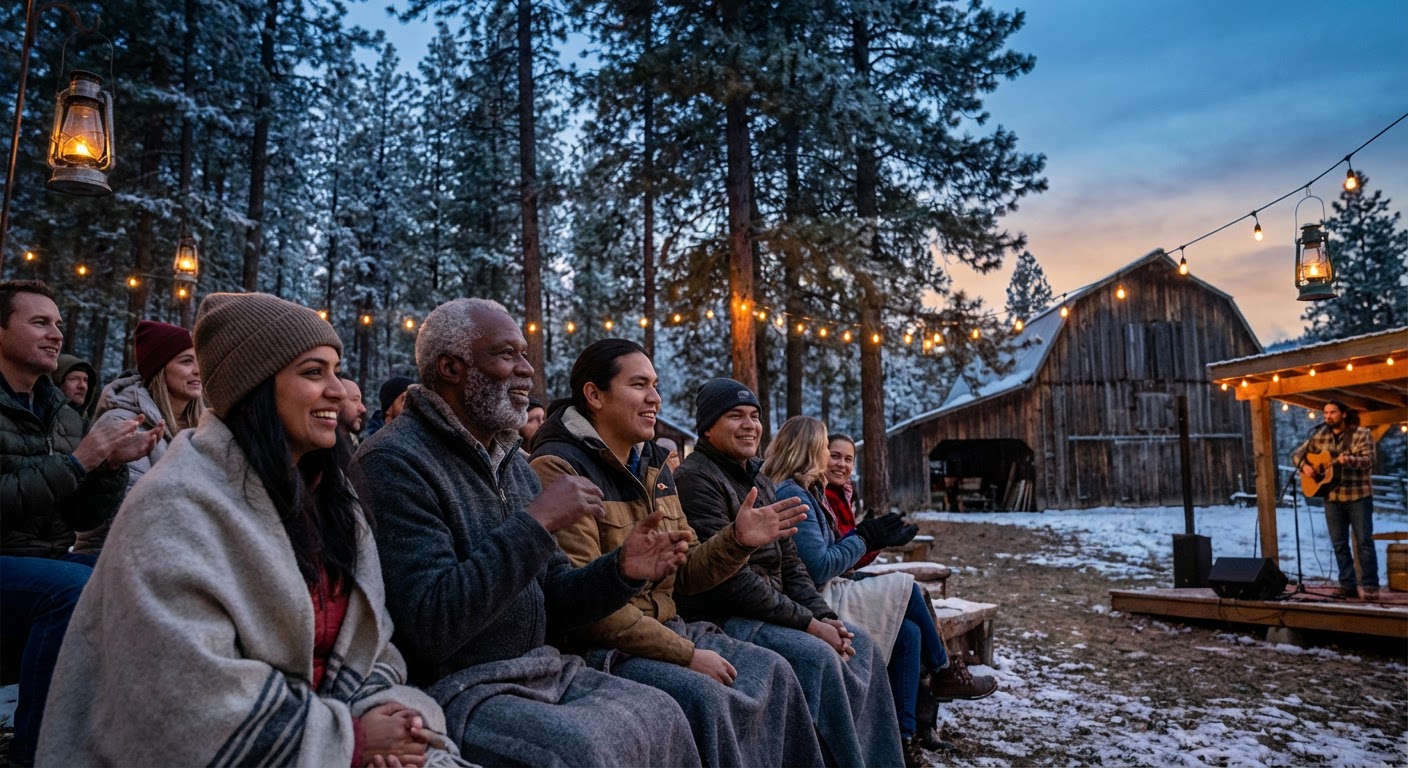 Open‑Air Farm Theatre Night at Caravan Farm Theatre