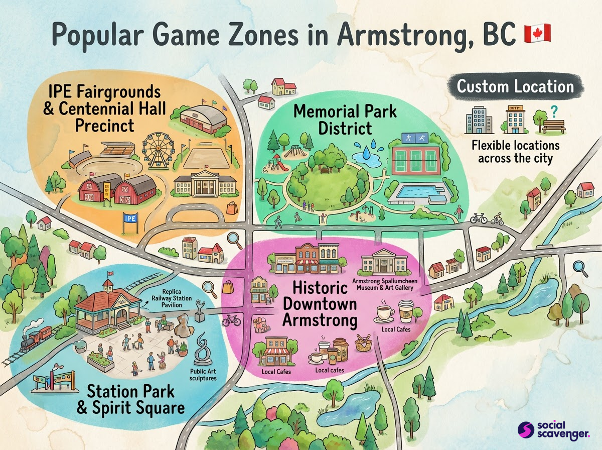Explore Armstrong's Premier Game Zones