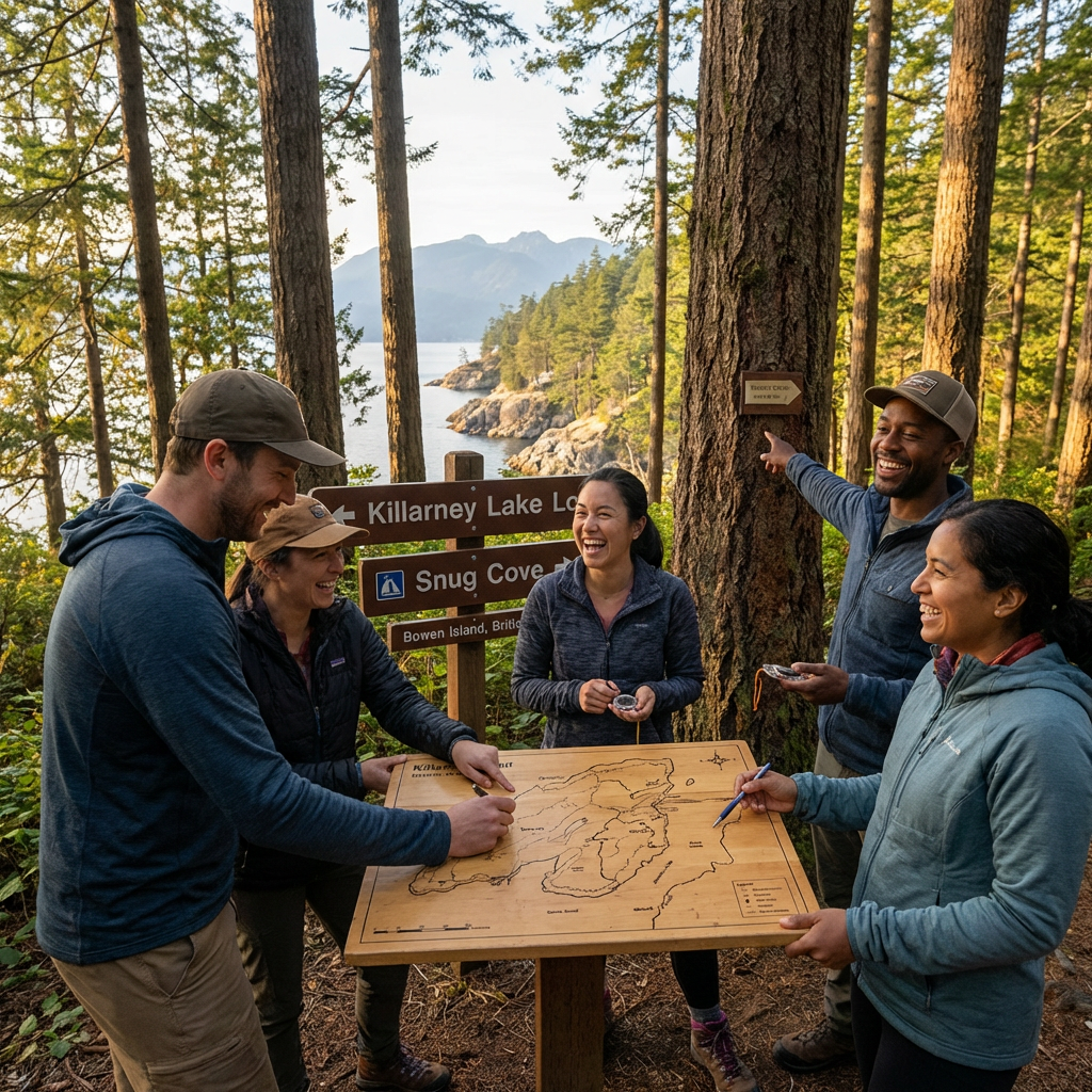 🌲 Dive into Memorable Team Adventures on Bowen Island