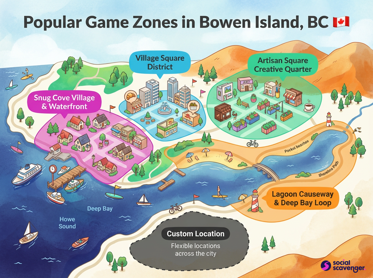 Discover Bowen Island's Premier Game Zones