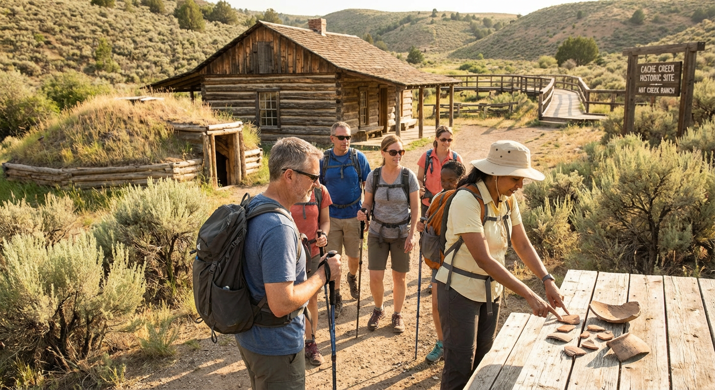Guided Heritage Tour at Historic Hat Creek Ranch