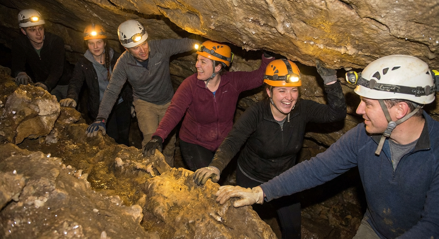 Multi-Cave Explorer Guided Caving