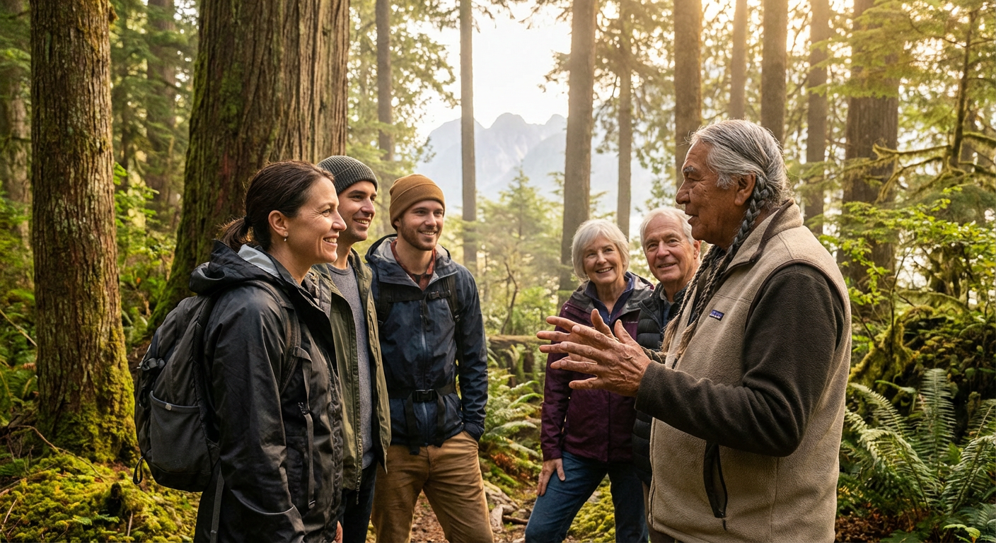 Nuxalk Petroglyphs Guided Forest Walk