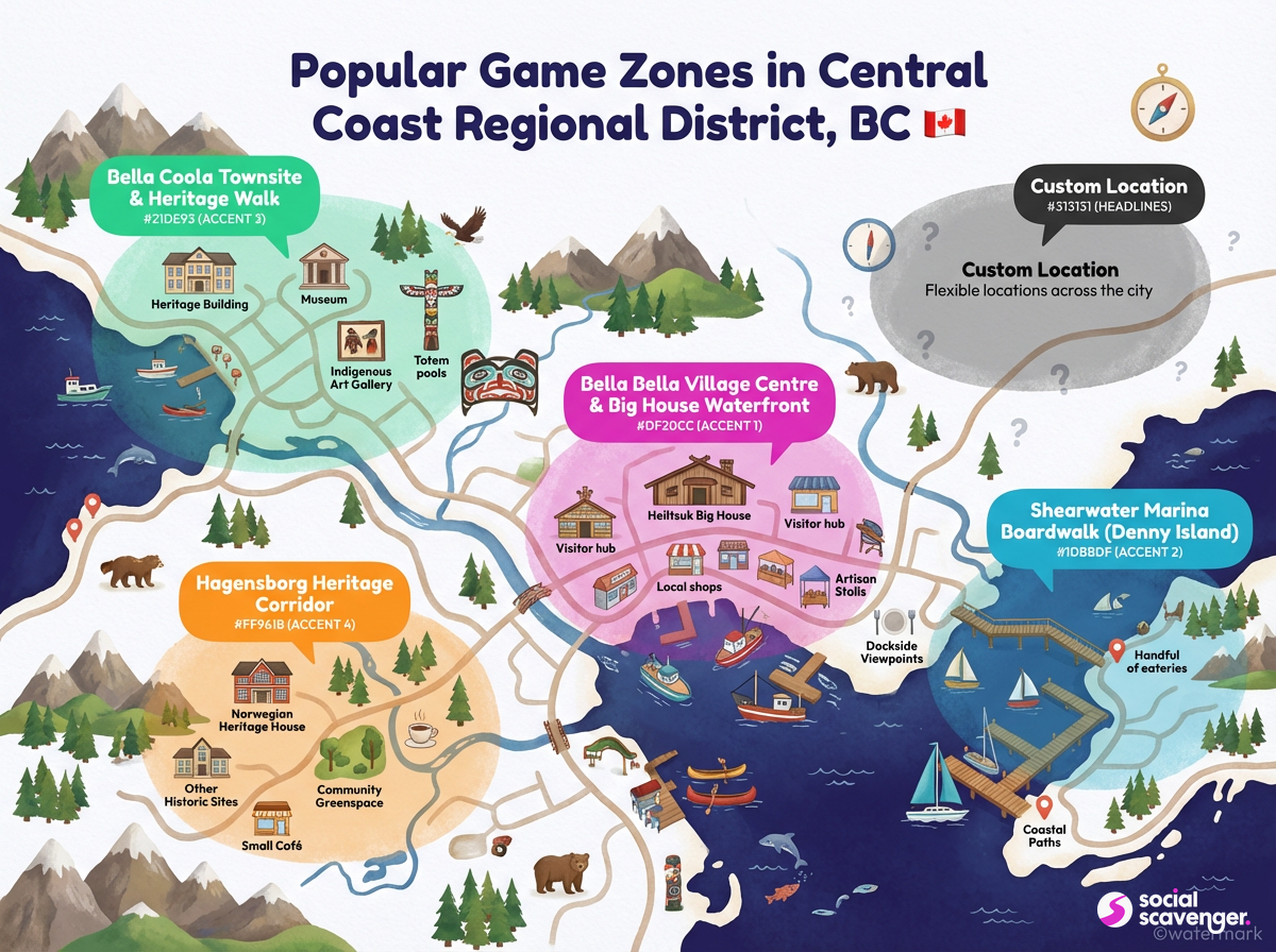 Discover Top Game Zones in Central Coast Regional District