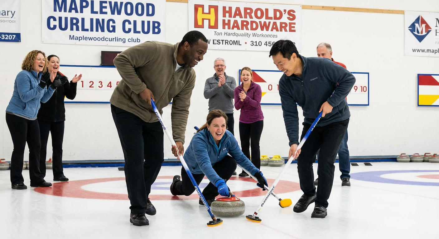 Private Curling Ice Rental at Chase Curling Club