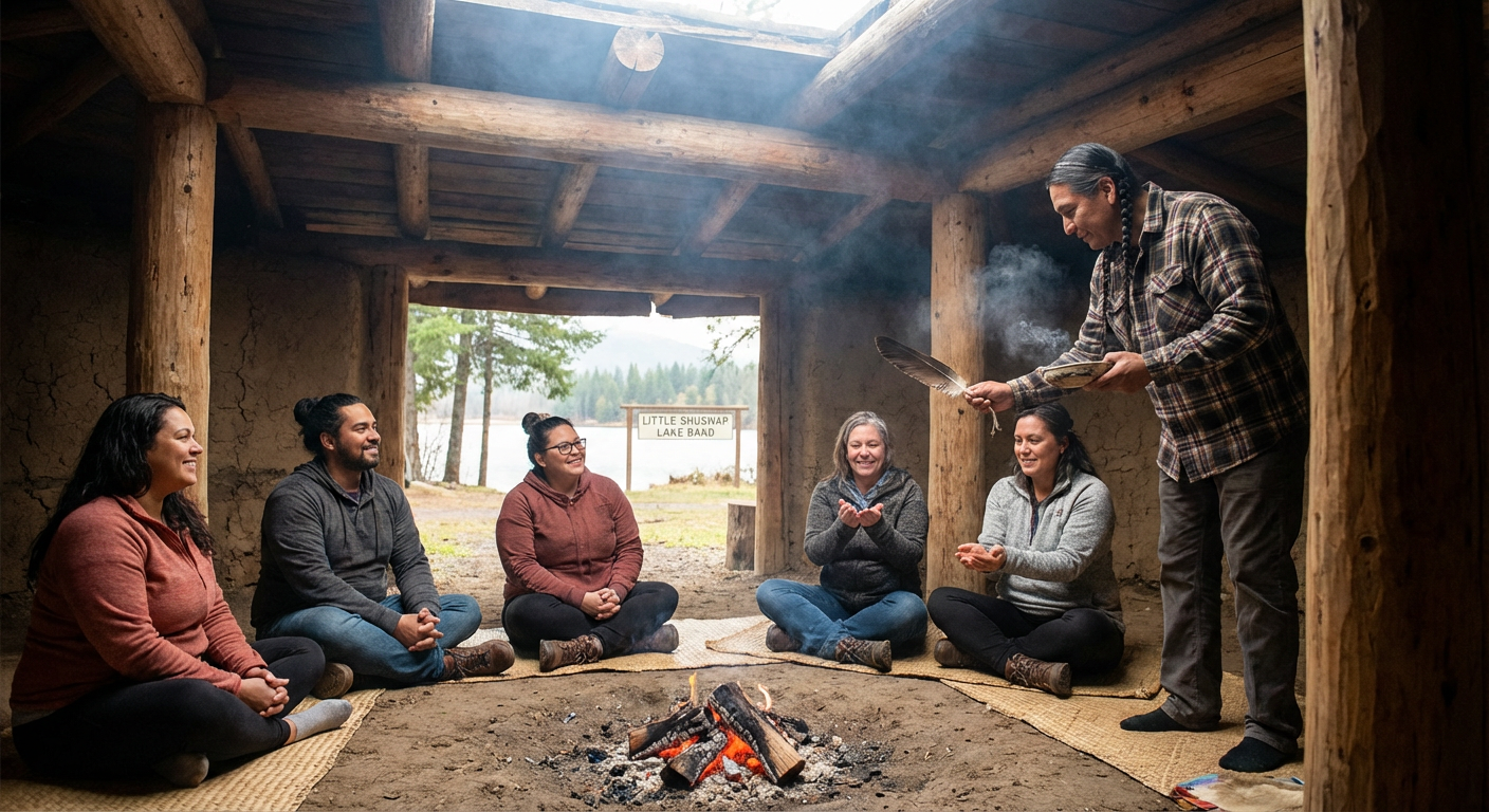 Secwepemc Kekuli Storytelling and Smudge Experience
