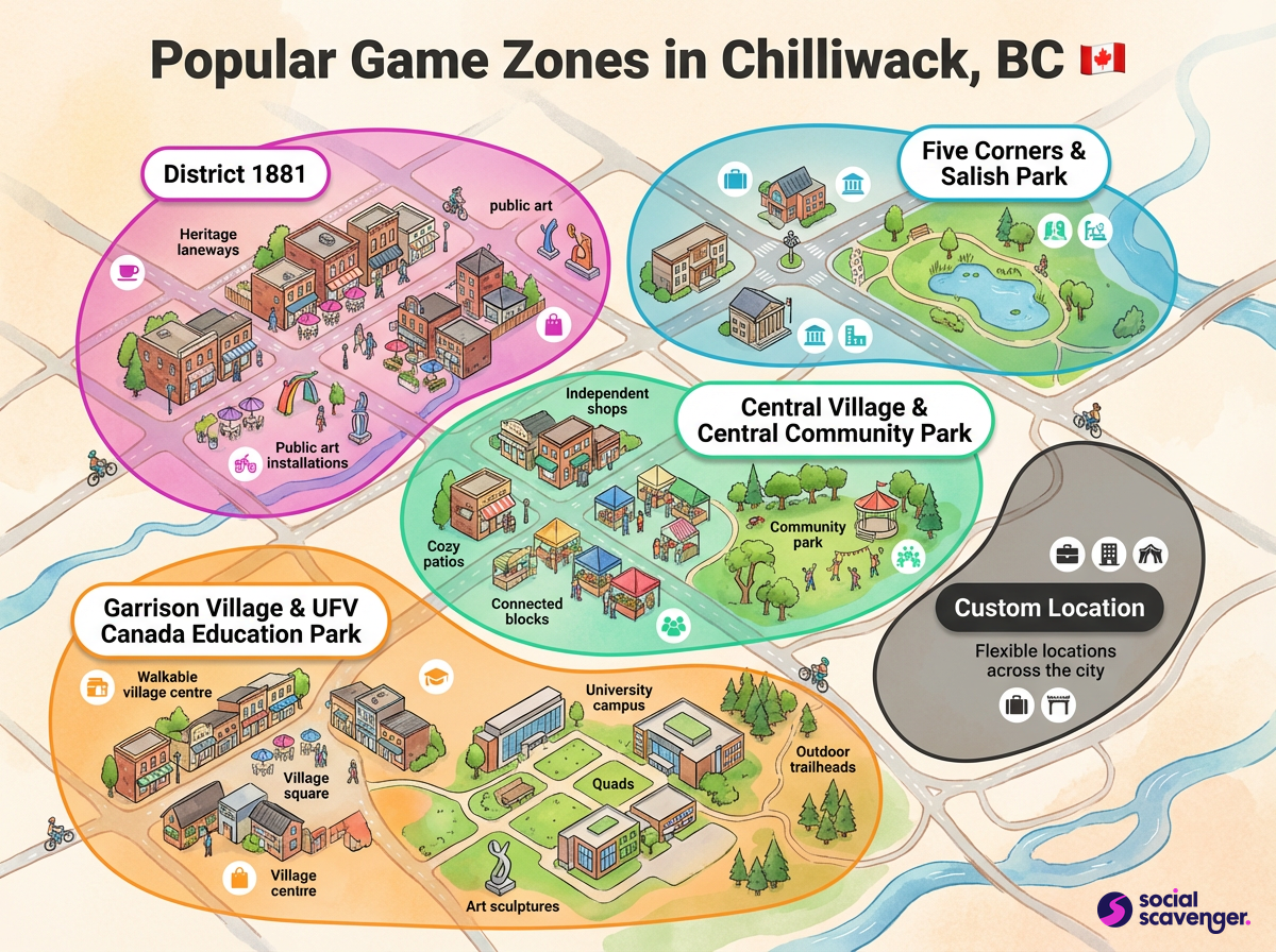 Discover Chilliwack's Top Game Zones