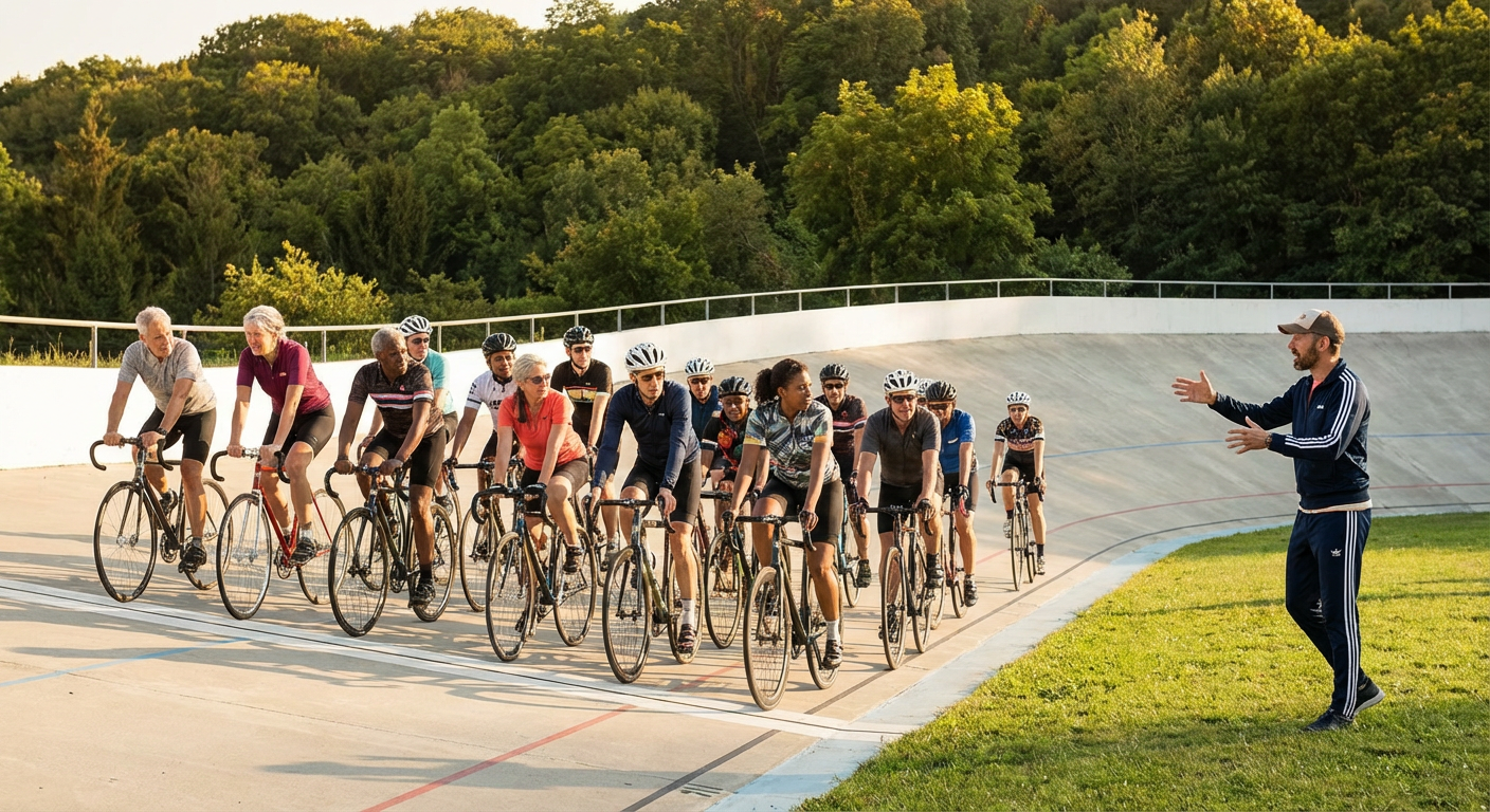 Learn to Ride Track Cycling at Westshore Velodrome