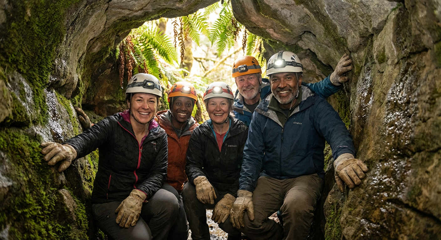 Riverbend Cave Explorer Team Adventure
