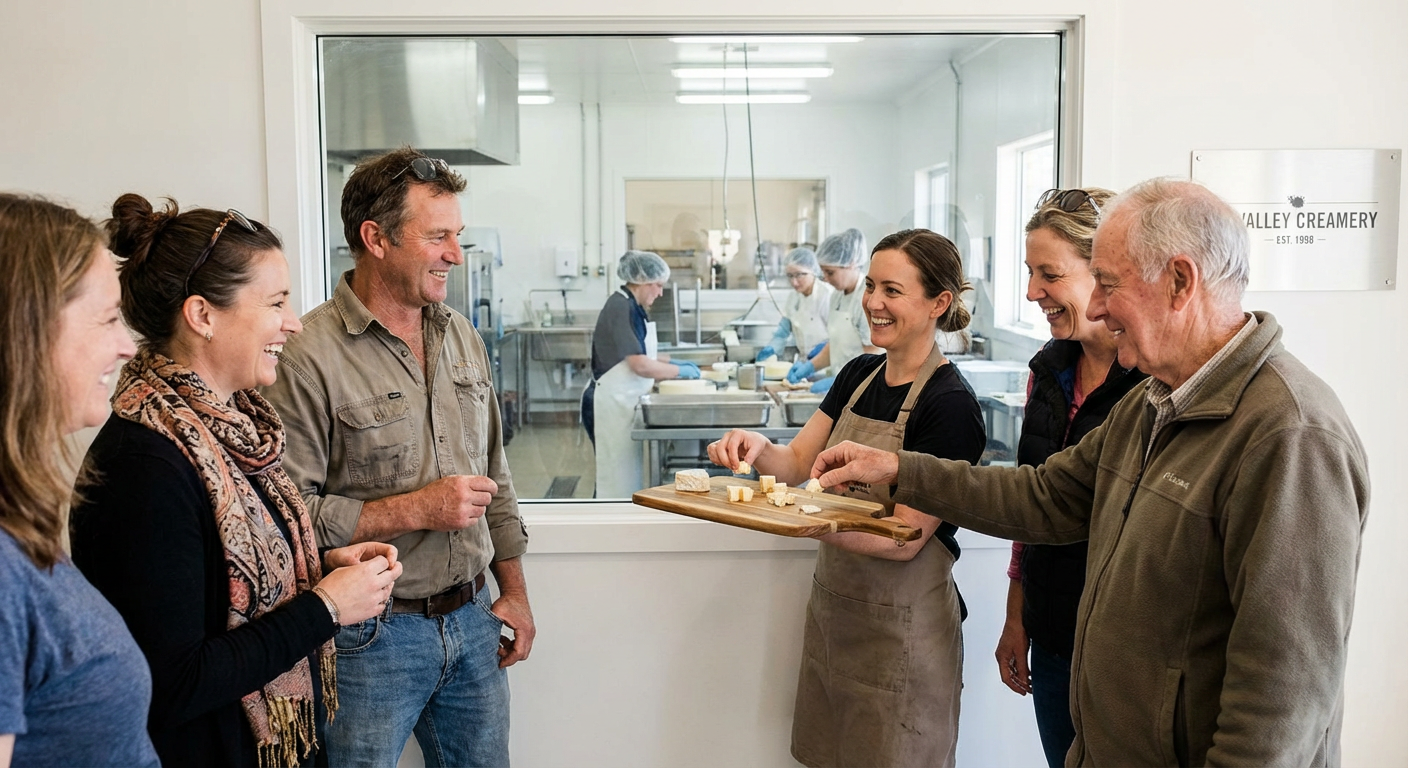 Guided Dairy Farm and Cheesemaking Tour