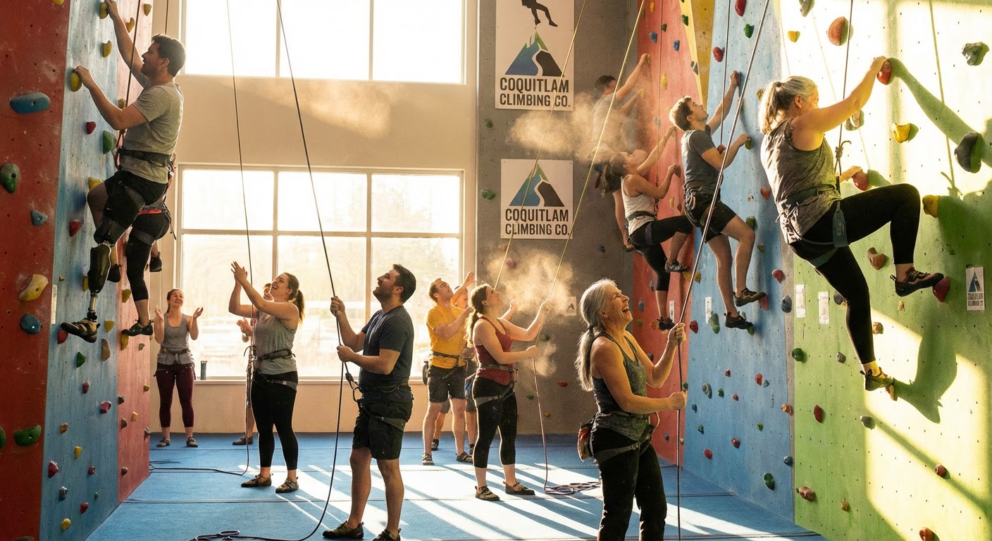 Private Belay Climbing Session for Teams at Climb Base5