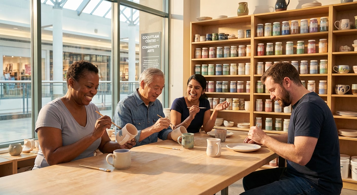 Paint Your Own Pottery Group Party at KoKo‑Lu