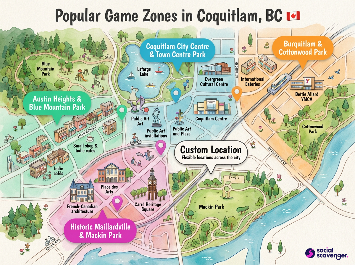 Discover Coquitlam's Premier Game Zones