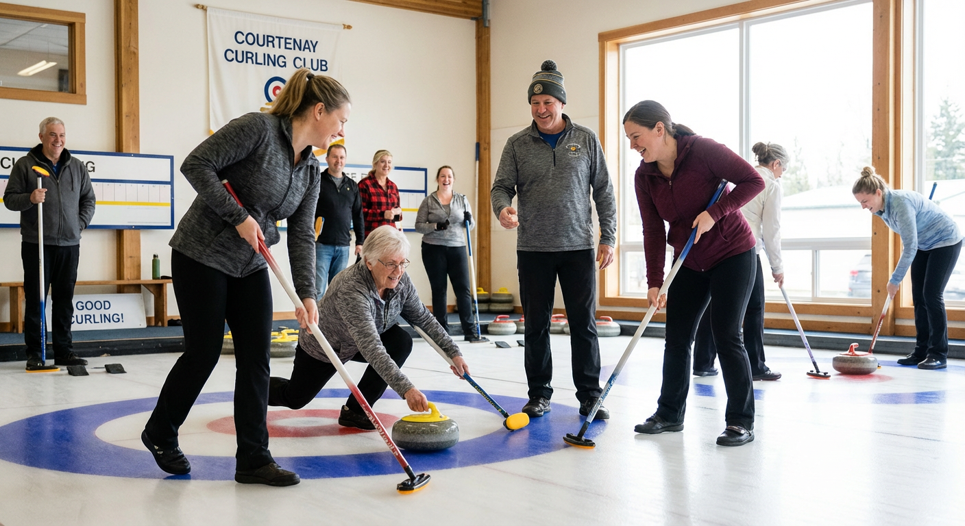 Learn-to-Curl Group Ice Rental