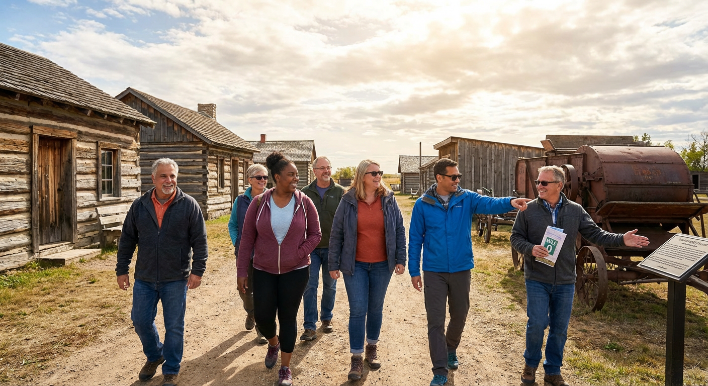 Guided Historic Walk at Walter Wright Pioneer Village