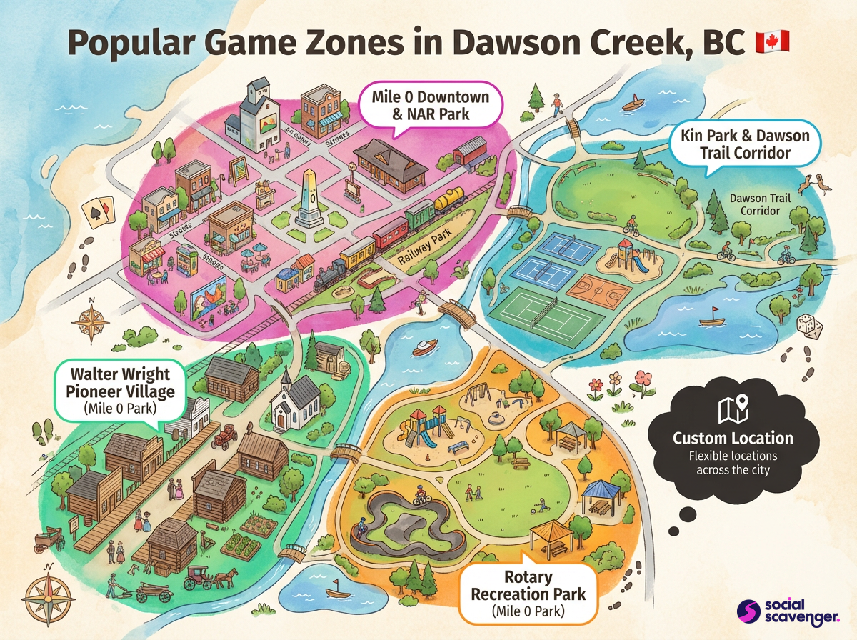 Discover Dawson Creek's Premier Game Zones