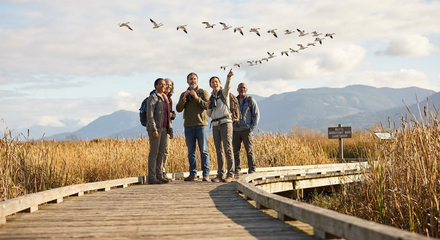 Guided Birding Walk at Reifel Sanctuary
