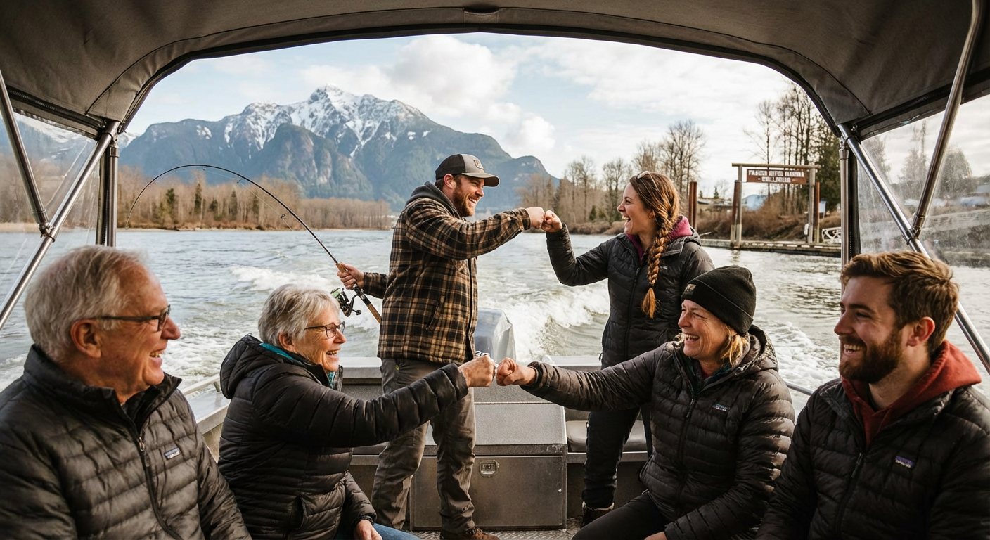 Fraser River Sturgeon Fishing Charter