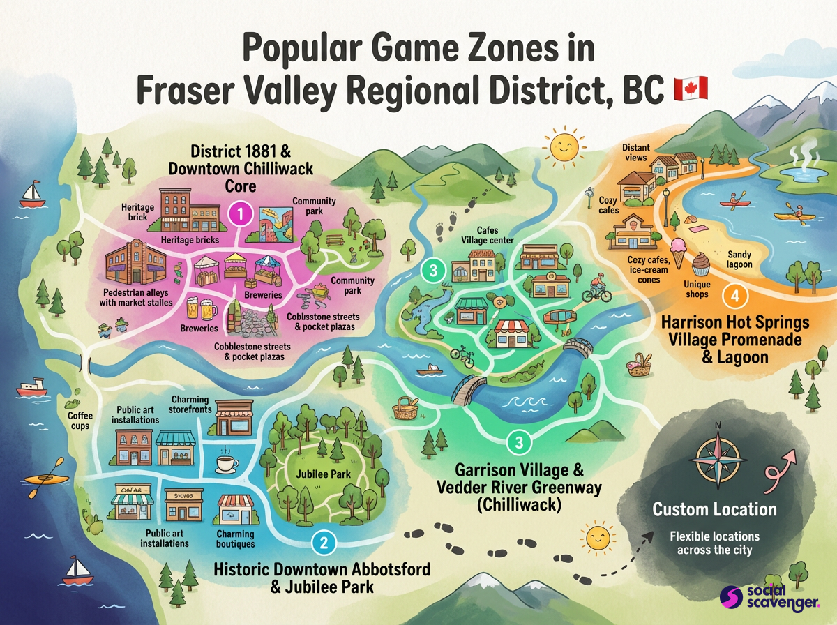 Discover the Top Game Zones in Fraser Valley Regional District