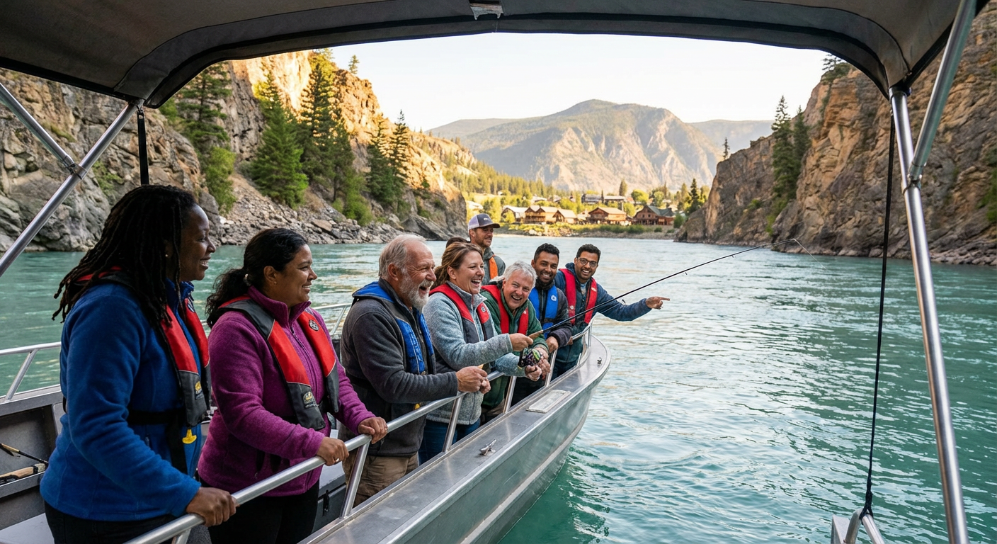 Fraser Canyon Sturgeon Fishing Charter From Hope