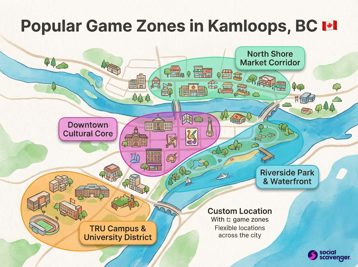 Discover Kamloops' Premier Game Zones