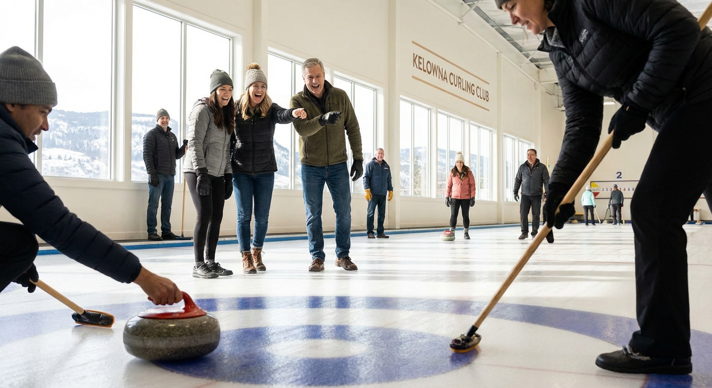 Burger and Curl Ice Session for Teams