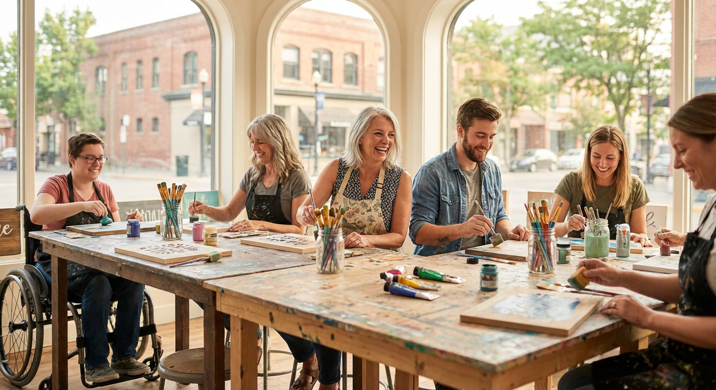 Custom Wood Sign Workshop for Groups