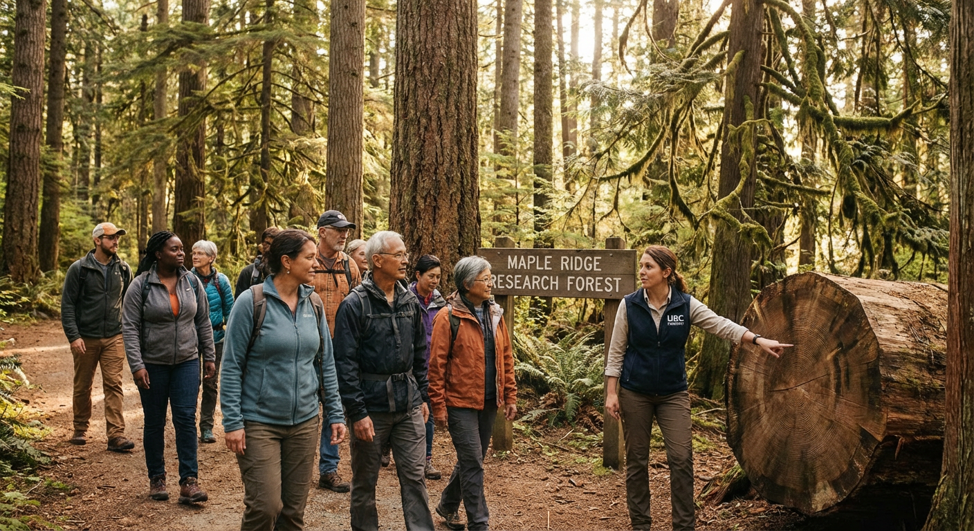 Half-Day Guided UBC Research Forest Tour