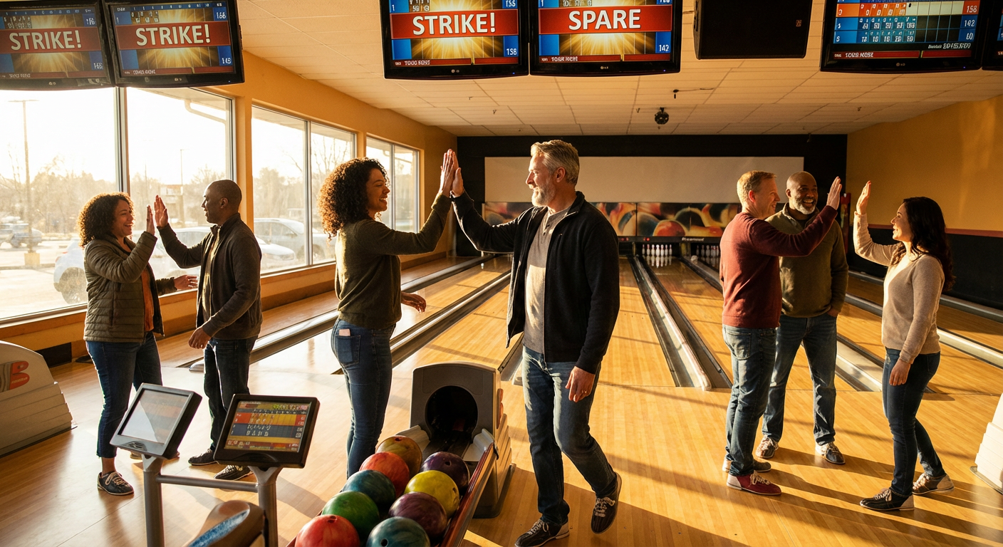 Private Bowling Party at Merritt Bowling Centre