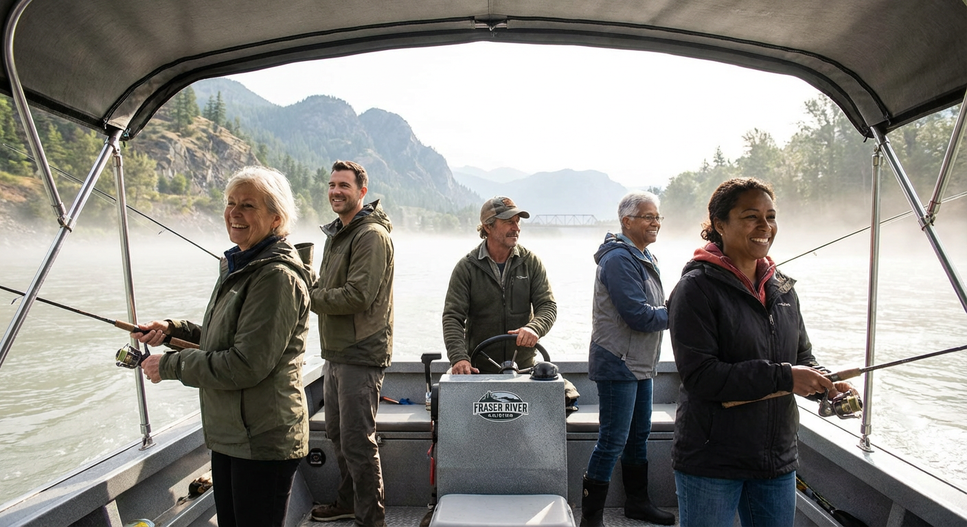Fraser River Sturgeon Fishing Charter