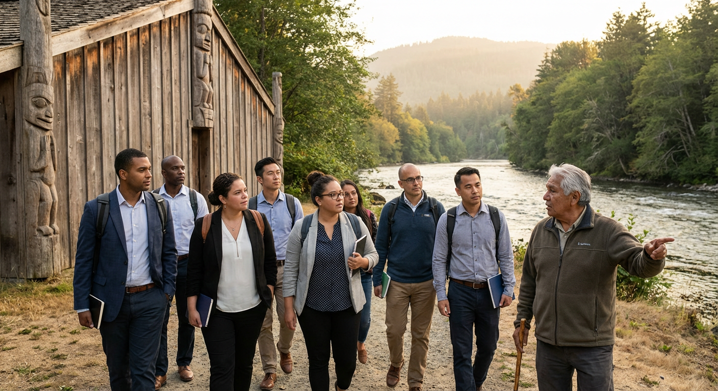 Xáytem Longhouse Indigenous Walking Tour