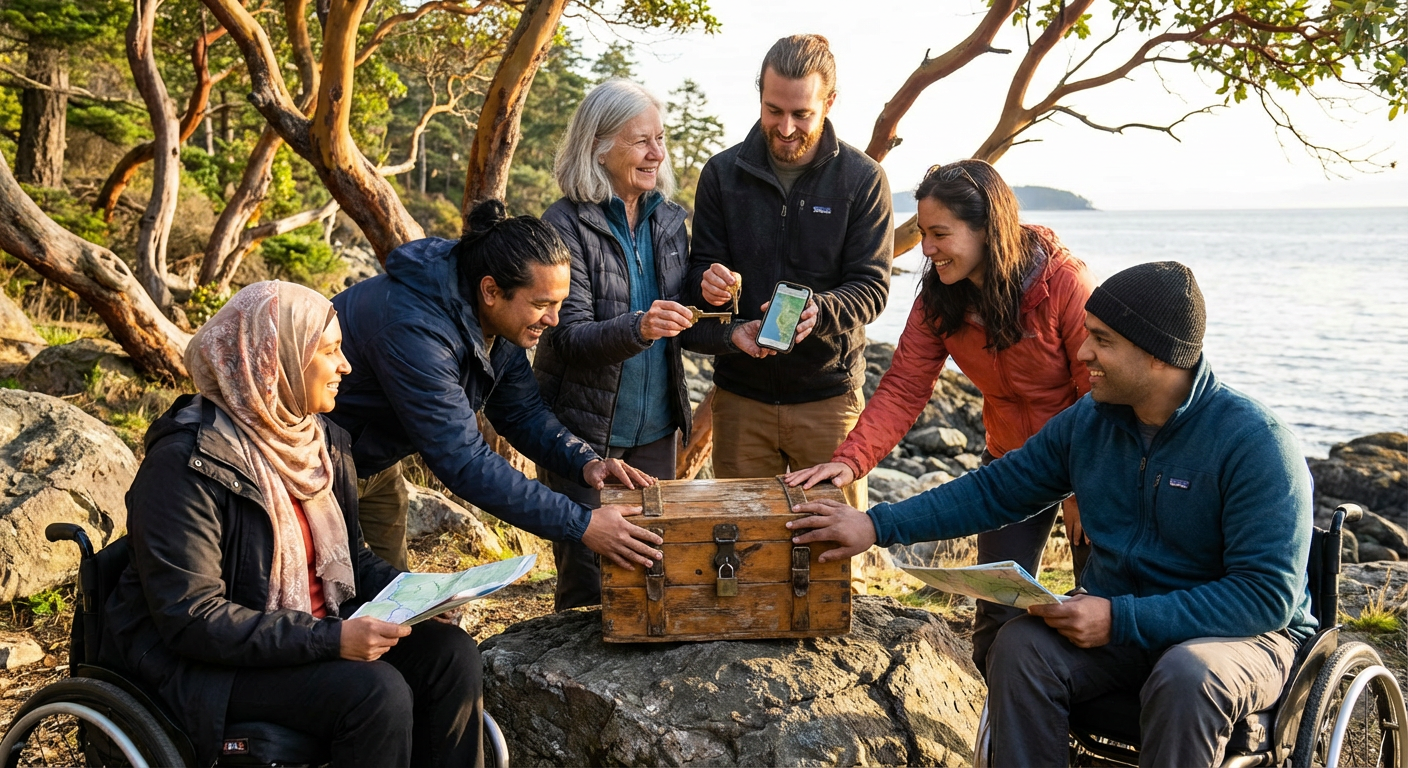 Neck Point Outdoor Puzzle Adventure Game