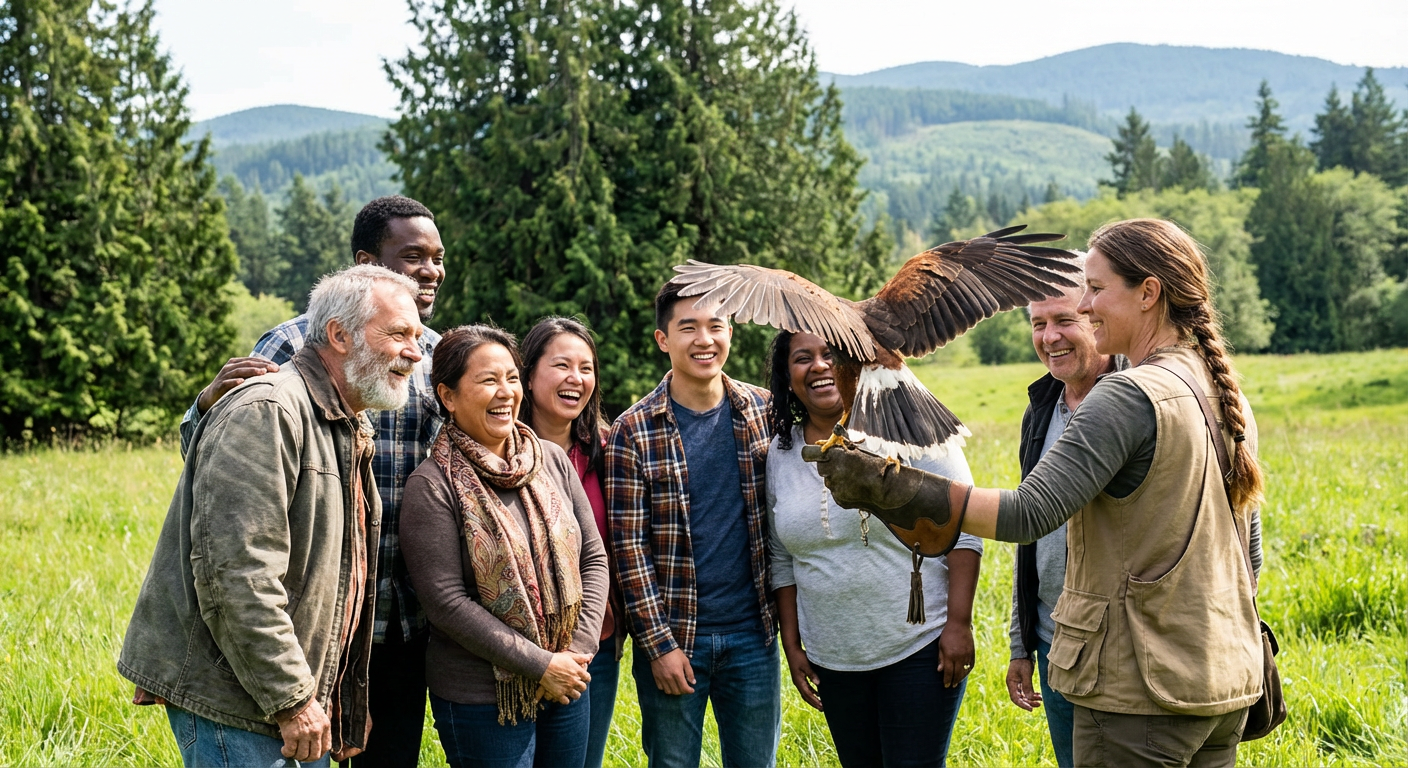 Raptor Day Immersive Falconry Experience