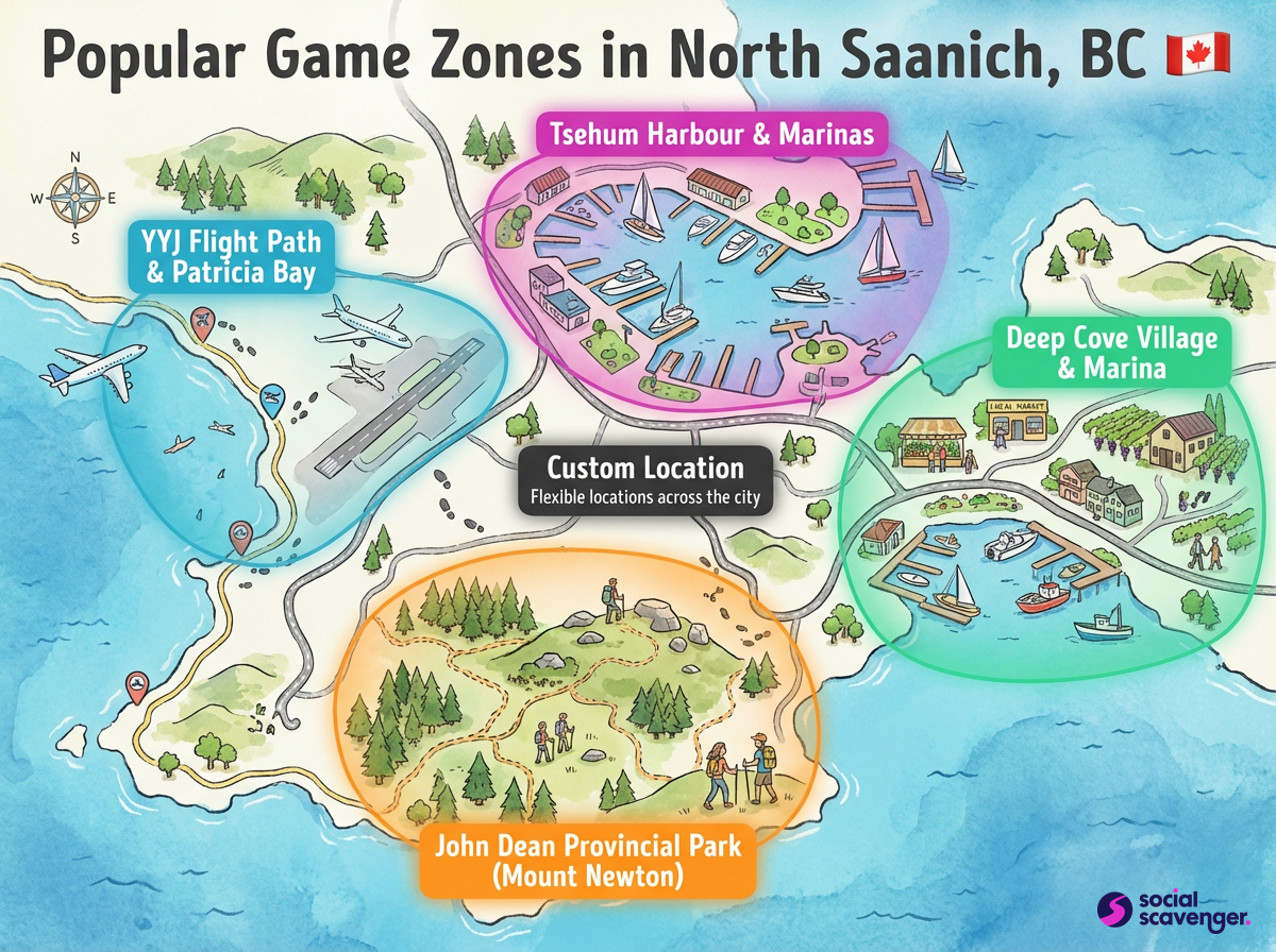Explore Premier Game Zones in North Saanich