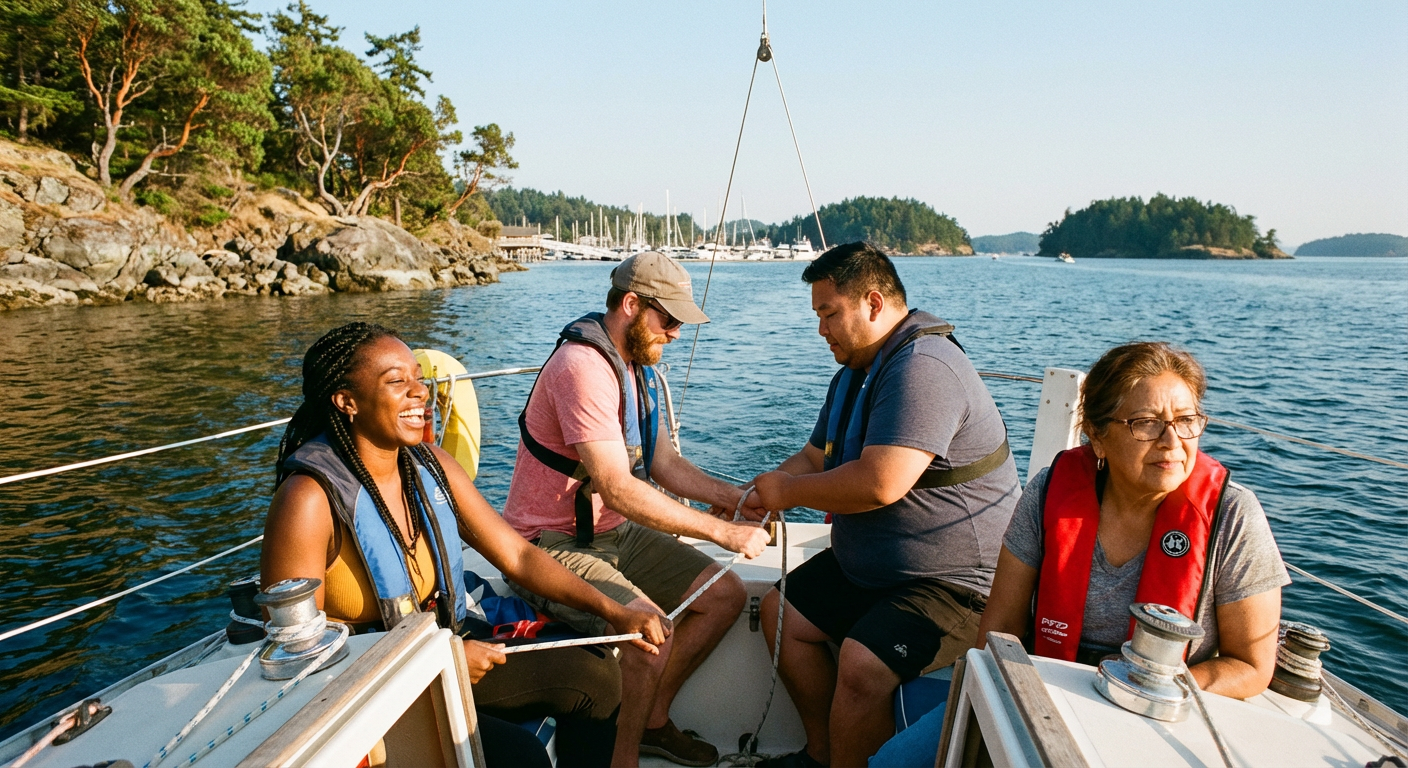 Full-Day Discover Sailing at Canoe Cove