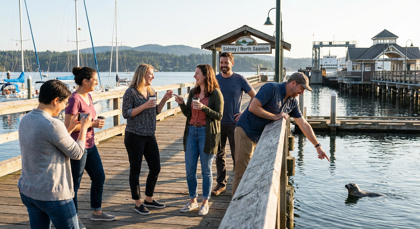 North Saanich team building