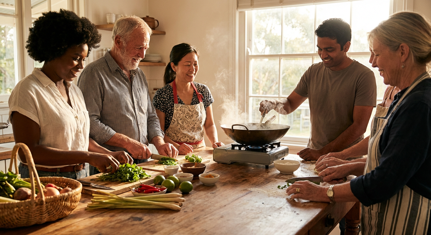 Private Thai Cooking Class in North Saanich
