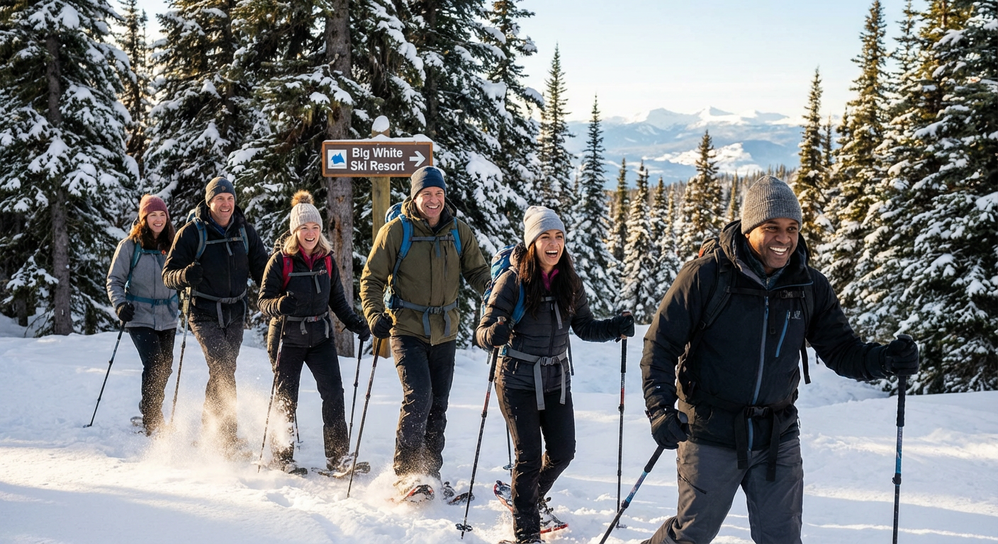 Guided Snowshoe Tour at Big White
