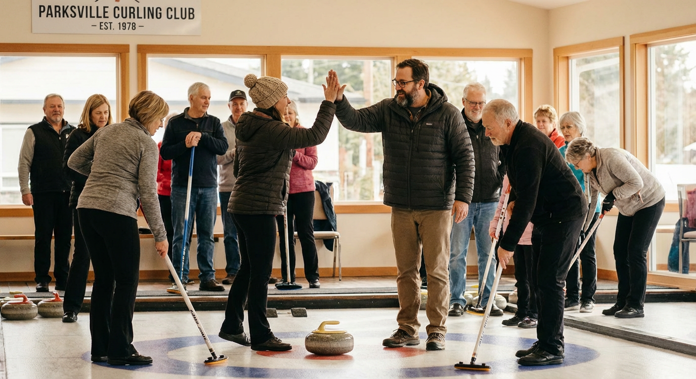Private Curling Ice Rental with Instruction