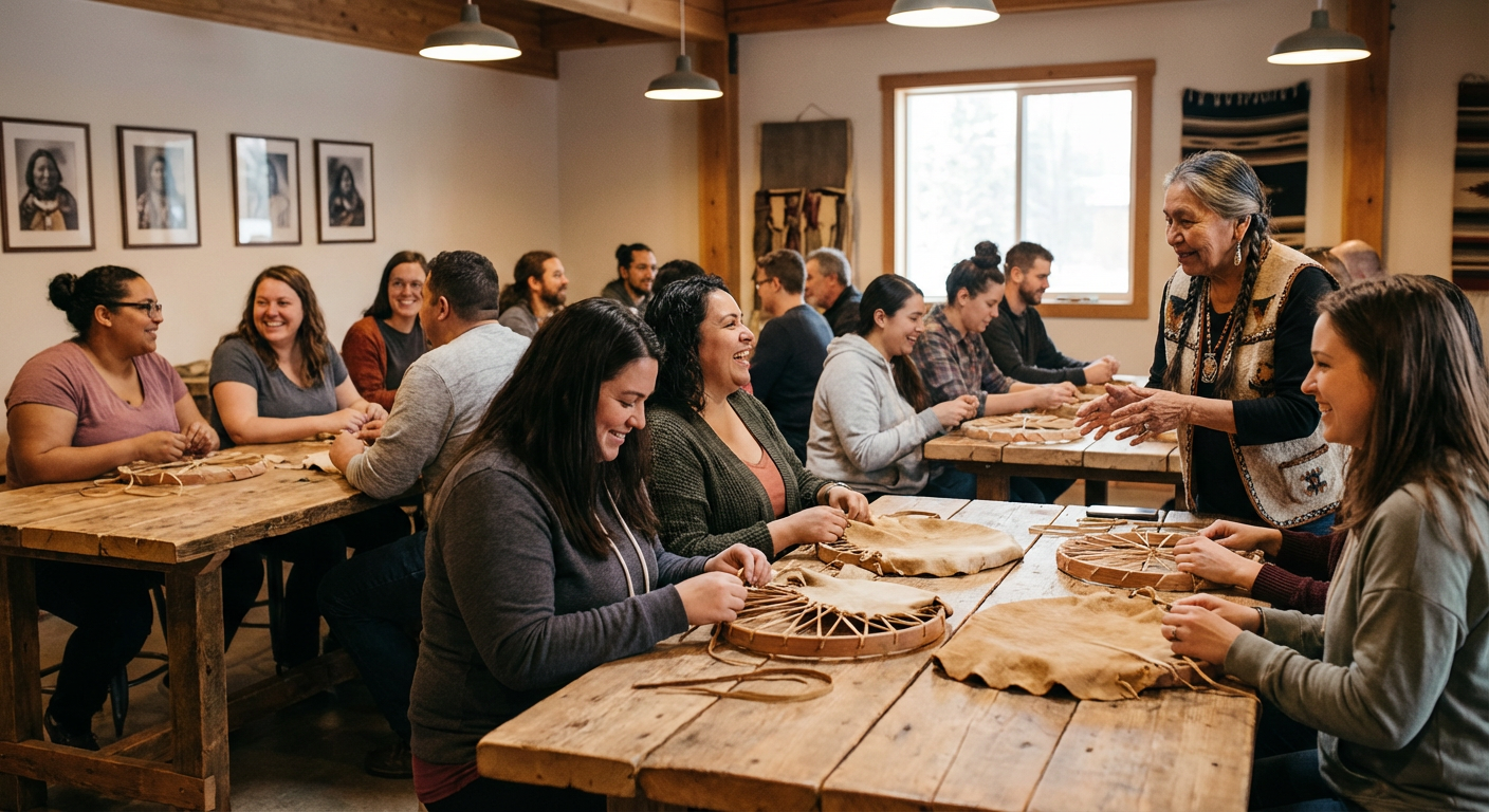 Salish Hand Drum Craft Workshop