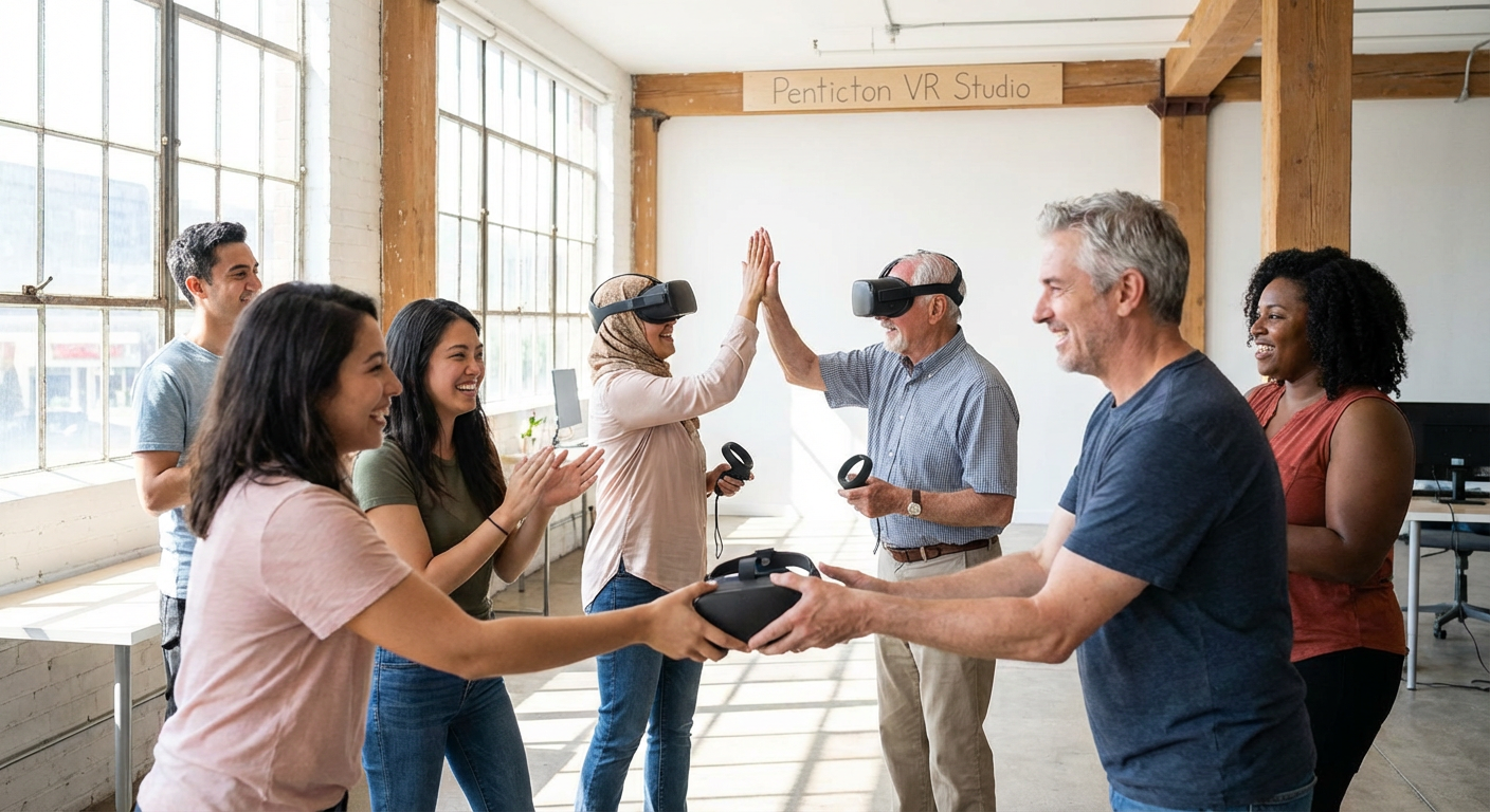 Private VR Multiplayer Session at Penticton VR Studio